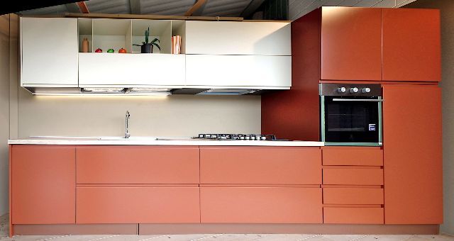 Cucina Orange - Moderno  